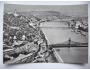 BUDAPEST - celkový pohled, Dunaj, mosty, 60. léta
