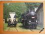 Pohlednice diesel.loko T435.0111 a parní loko 423.001 *2625