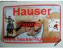 Vizitka německé firmy Hauser - Figuren. Nová nepoužitá *49