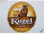 Velká etiketa piva Velkopopovický Kozel - LEŽÁK 11⁰ *274