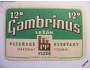 Pivní etiketa - Gambrinus 12⁰ *517