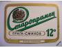 Pivní etiketa - Staropramen 12⁰ - v ruštině *543