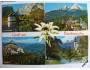 Pohlednice - Berchtesgaden + vylisovaný květ *5297