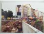 Barevné foto výstavby podchodu u nádraží v Plzni *9243