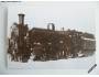 Černobílý obrázek parní lokomotivy řady 354.6-7 ČSD *2562