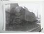 Fotografie černobílá parní lokomotivy *4246