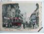 Pohlednice plzeňské staré tramvaje v Prešovské ulici *4525