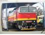 Barevná fotografie dieselové lokomotivy 754.074-3 ČD *6789