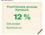 NYMBURK Postřižinský pivovar 12%