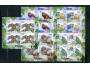 Burundi 5x blok fauna vtáky**
