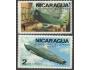 Nicaragua **Mi.1976,1977 75 let vzducholodi Zeppelin /joz