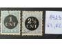 Nizozemsko (te betalen) 1923, č. 61 a 62 (1 a 2 1/2 cent)
