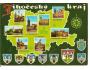 JIŽNÍ ČECHY A OKOLÍ + ERB + MAPA*WF759