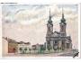 Ostrava Mariánské Hory kostel M. Bušek r. 1944 °53671B