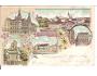 PARDUBICE = LITOGRAFIE + KOLÁŽ =rok 1900*a==2783
