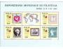 Itálie 1985 Výstava známek, slavné a vzácné známky, mapa, Mi