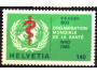Švýcarsko Světová zdravotnická organizace 1986 Emblém WHO, M