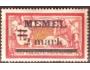 Memel Klajpeda 1920 Alegorie, přetisk na francouzské známce