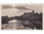 Lázně Poděbrady Labe zámek r. 1932 okr. Nymburk °51847b