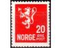 Norsko 1926 Lev se sekerou - znak, Michel č.124A **
