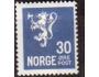 Norsko 1926 Lev se sekerou - znak, Michel č.127A **