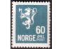 Norsko 1926 Lev se sekerou - znak, Michel č.132A **