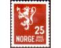 Norsko 1937 Lev se sekerou - znak, Michel č.185 *N
