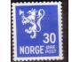 Norsko 1937 Lev se sekerou - znak, Michel č.186 **