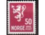 Norsko 1937 Lev se sekerou - znak, Michel č.189 *N