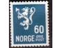Norsko 1937 Lev se sekerou - znak, Michel č.190 *N