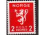 Norsko 1940 Lev se sekerou - znak, Michel č.209 **