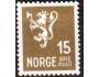 Norsko 1940 Lev se sekerou - znak, Michel č.223 **