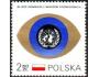 Polsko 1970 25 let OSN, polská vlajka, Michel č.2028 **