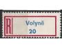R nálepka Volyně