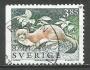 Švédsko Mi.1927D fauna lasice hranostaj 0,60€ a3-11-1