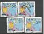Švédsko Mi.1541 léto zábava cyklistika 0,20€ a3-9-2 kus