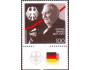 BRD 1997 Ludwig Erhard, spolkový kancléř, na okraji znak a v