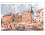 BRNO ZELNÝ TRH ŠETELÍKOVY POHLEDY r.1912 MINERVA °716F