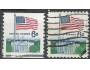 USA o Mi.0941C+F Vlajka a Bílý dům /K
