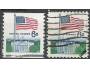 USA o Mi.0941C+F Vlajka a Bílý dům /K