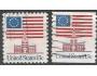 USA o Mi.1194A,C Vlajka, Independence Hall