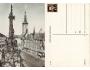 1949 Olomouc, pohlednice s natištěnou známkou Gottwald CPH 1