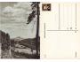 1949 Turnovsko, pohlednice s natištěnou známkou Gottwald CPH