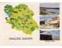 POLSKO OKOLICE OLECKA MAPKA BEZ RASTRU
