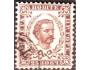 Černá Hora 1874 Kníže Nikola I., Michel č.7 zoubkování 11 1