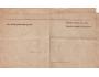 1922 Brno úřední poštovného prosto, předvolání svědka v tres