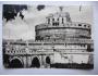 Řím Andělský hrad Castel Sant Angelo 1964 foto Kopáček