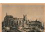 PRAHA EMAUZY KOSTEL VYBOMBARDOVANÝ 1945 NACISTY ***P839