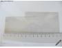 Průhledný plast 148 x 55 mm - část odstřižená *124