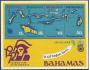 Bahamy 1972 č.343 a-d, mapa